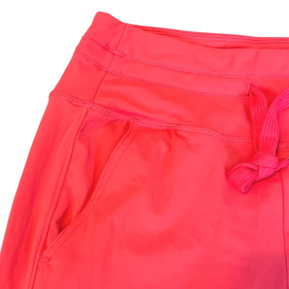 Halara Jogger Pants Neon Coral Athletic Activewear Size Small Petite NWT - Picture 3 of 9